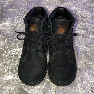 Black Timberland boots
